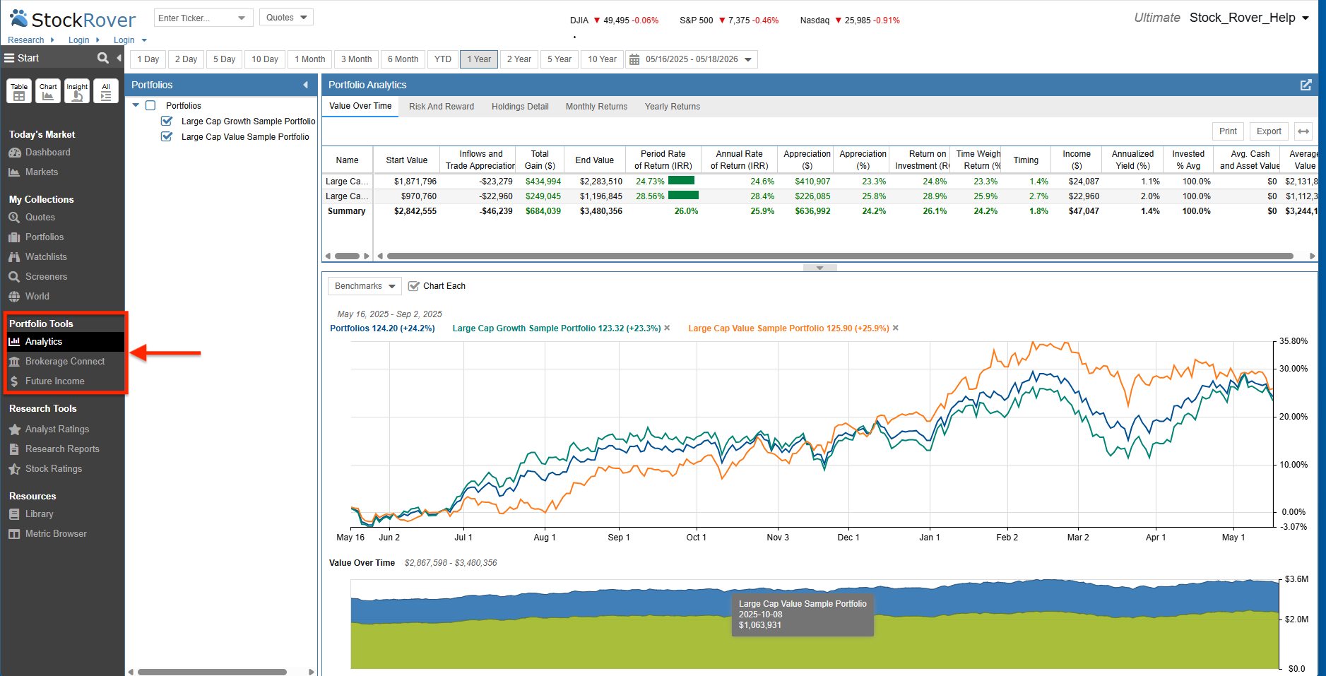portfolio tools
